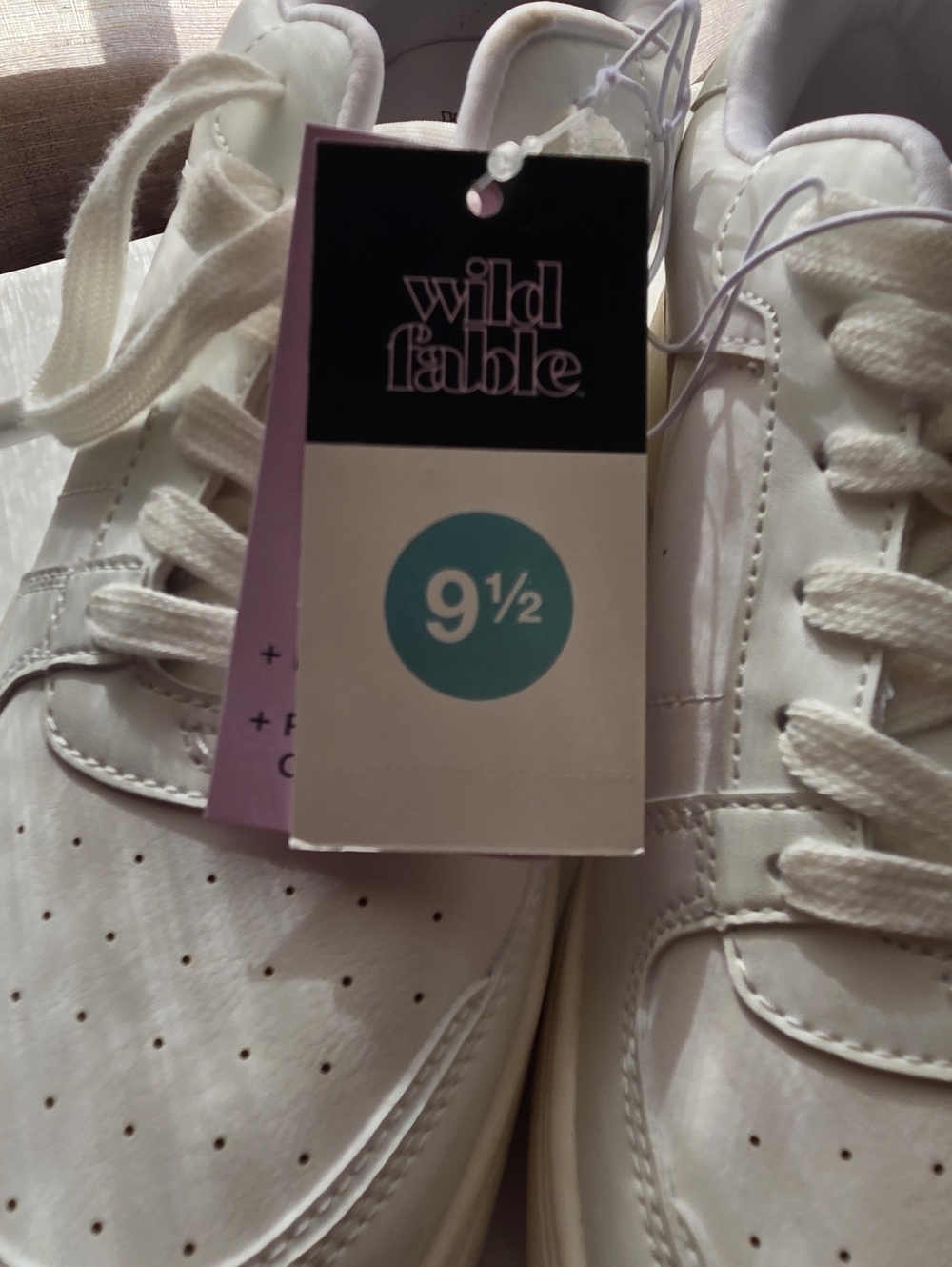 Classic White Women's Platform Sneakers - Minimalist Casual - Picture 6 of 6